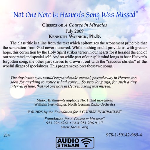 “Not One Note in Heaven’s Song Was Missed” [AUDIOSTR] - Image 5